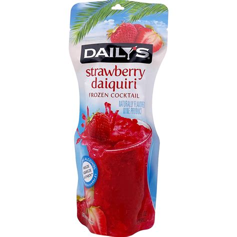 daily's strawberry daiquiri frozen cocktail.